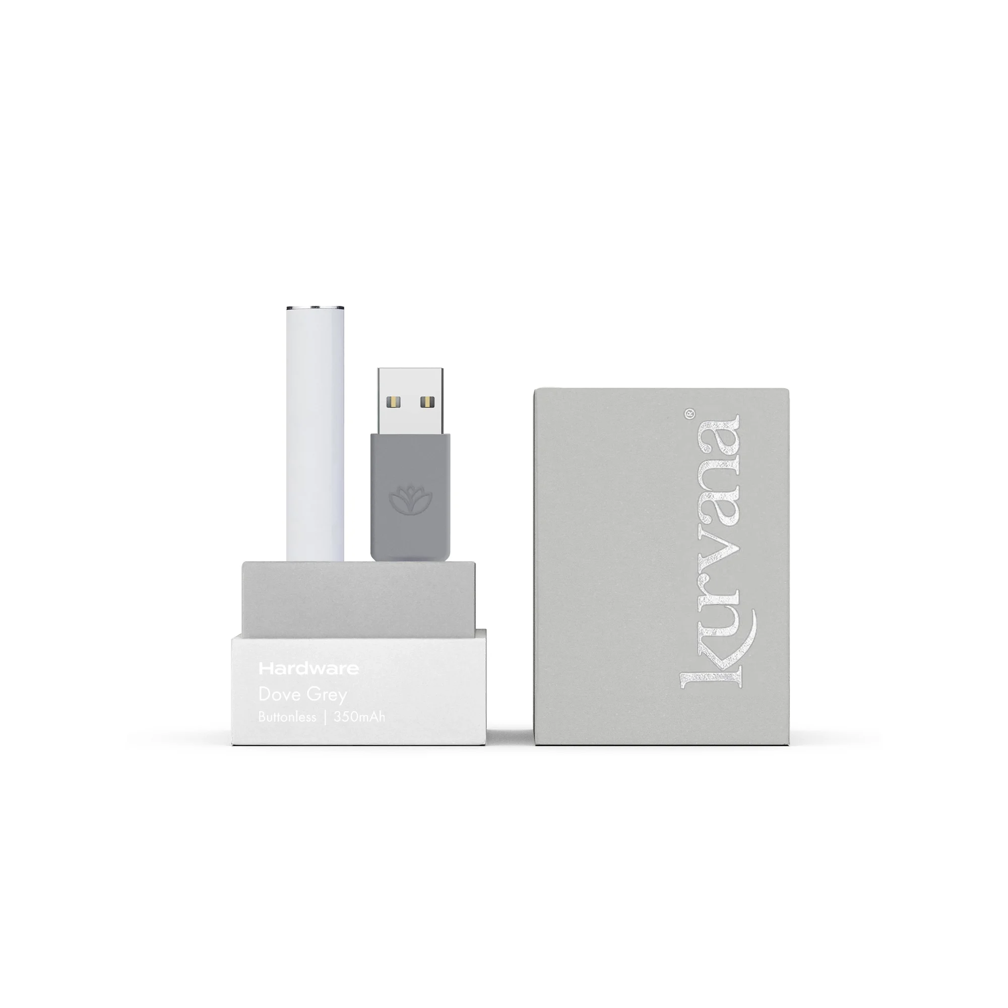 Kurvana Hardware - Dove Grey